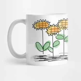 Just Some Random Sunflowers Mug